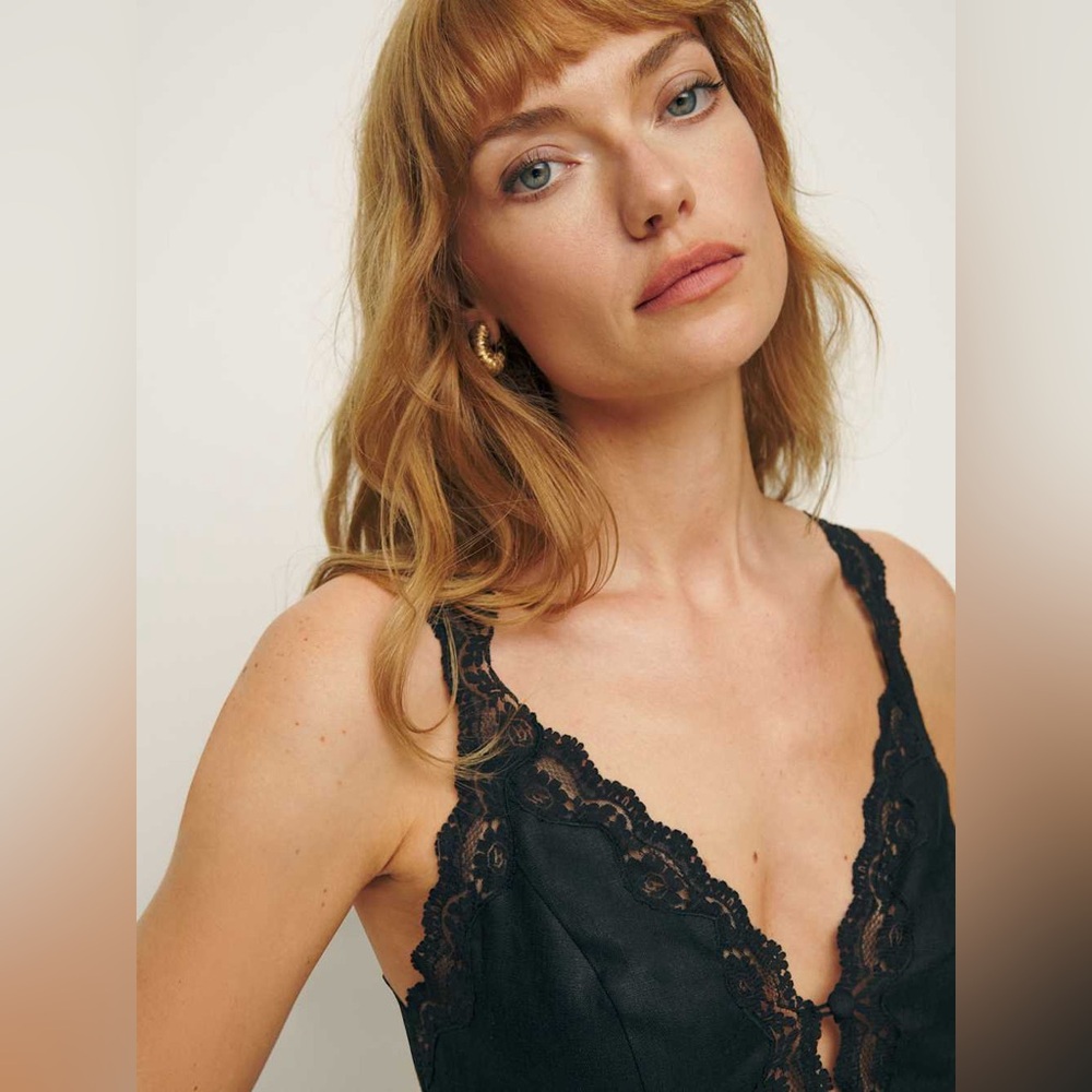 Reformation Josefina linen top - size 4 - Picture 5 of 7